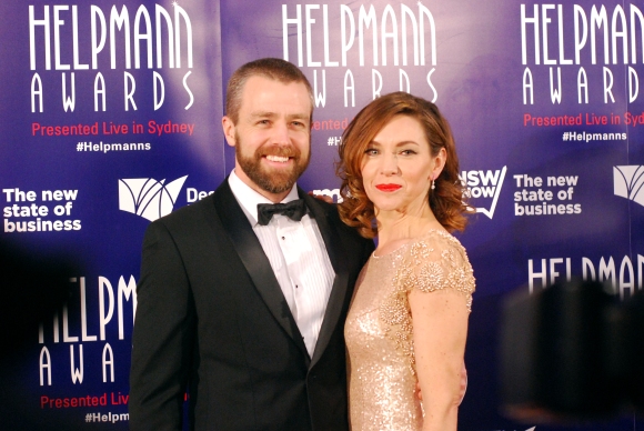 Simon Gleeson at the 2015 Helpmann Awards, Capitol Theatre, Sydney - Photographed by Whitney Duan